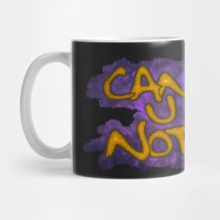 Can U Not - Yellow Textured Mug